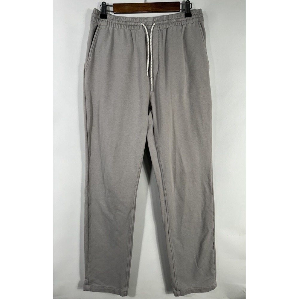 Wellen Men's Large Gray Elastic Waist Sweatpants